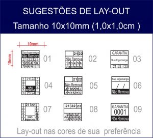 10x10mm