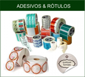 ADESIVOS E RÓTULOS